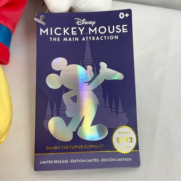 Mickey Mouse Plush The Main Attraction Dumbo the Flying Elephant Disney Parks - Picture 5 of 10